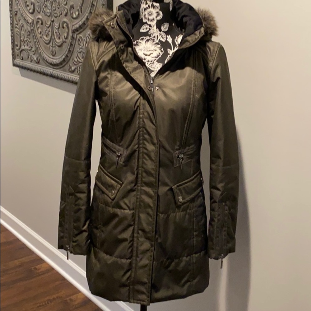 Kensie Army Green Women’s Coat